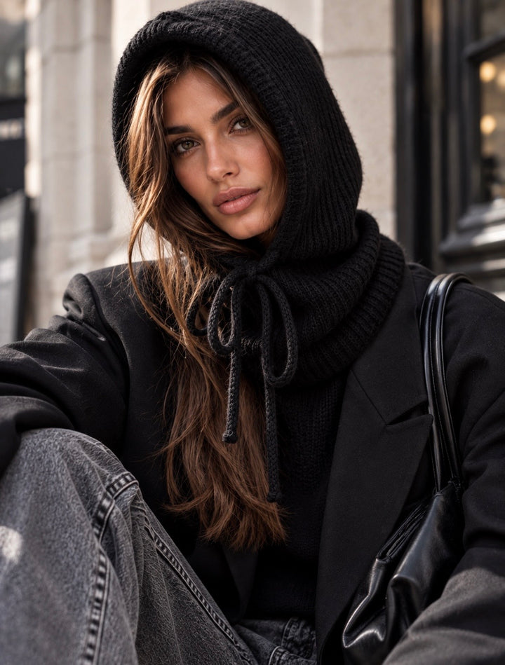 BALACLAVA KNIT – BLACK