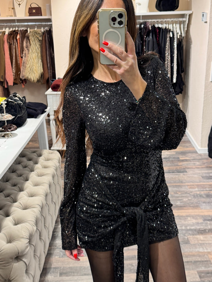 NEOMI SEQUIN DRESS