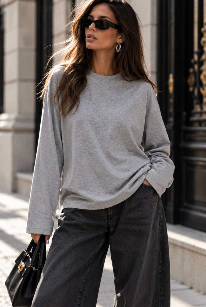 GENIUS STATEMENT SHIRT – GREY