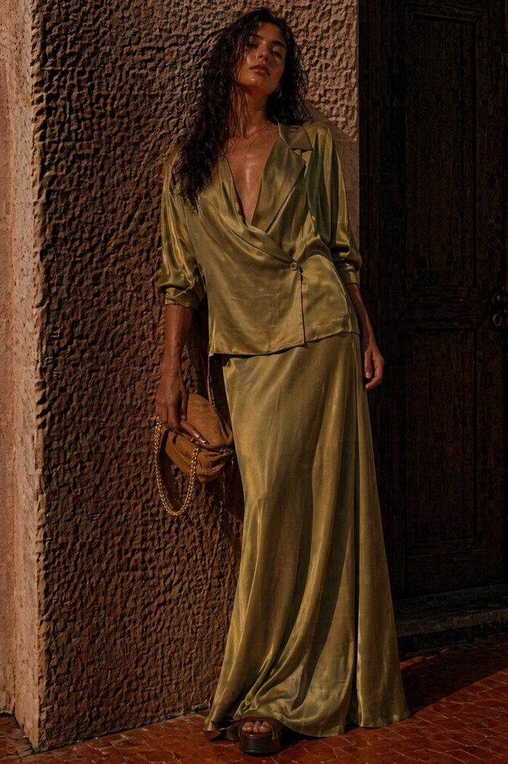 VICTORIA MAXI SKIRT