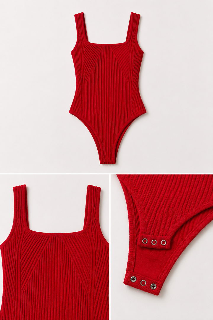RIB BODY NELA - RED