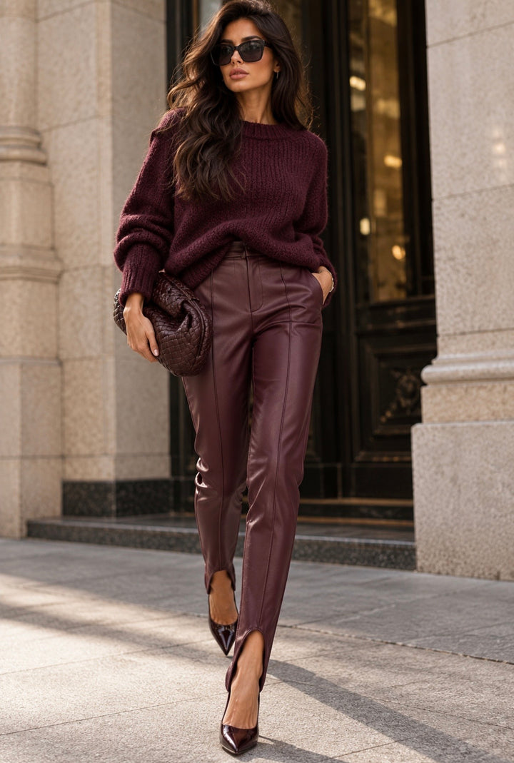 STEG LEGGINGS – BURGUNDY