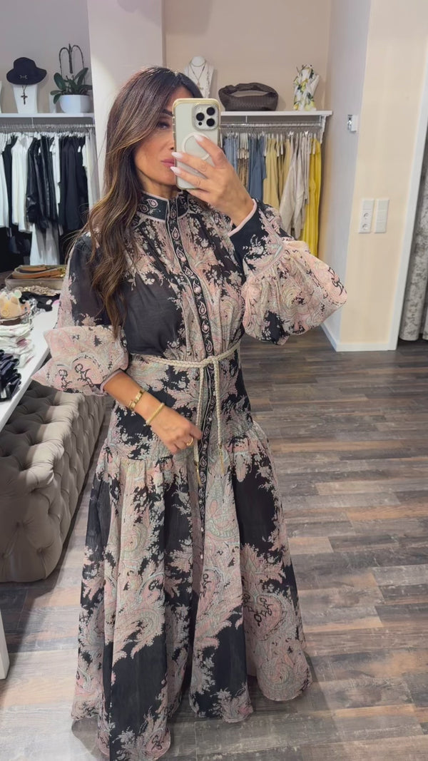 Seraphin Dress – Noir Éclat